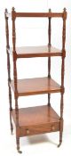 GILLOWS MANNER 19TH CENTURY VICTORIAN WHATNOT ETAGERE