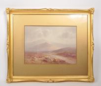 CHARLES E BRITTAN JR (1870 - 1949) - 'MEAVY VALLEY - DARTMOOR' PAINTING
