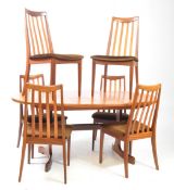 G-PLAN FURNITURE - FRESCO PATTERN - MID CENTURY DINING TABLE & CHAIRS