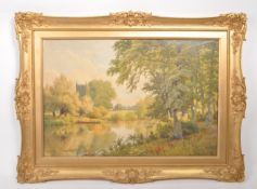 J W FERGUSON - LATE 19TH LANDSCAPE WATERCOLOUR