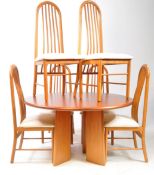 CONTEMPORARY MODERN DESIGN - A BENTWOOD DINING ROOM SUITE