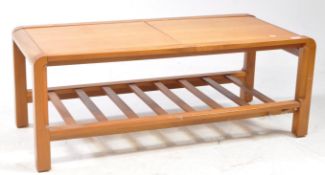 REMPLOY FURNITURE - RETRO MID CENTURY TEAK EXTENDING COFFEE TABLE