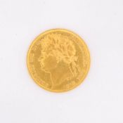 1822 KING GEORGE IV FULL GOLD SOVEREIGN