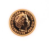 2012 QUEEN ELIZABETH II DIAMOND JUBILEE GOLD SOVEREIGN