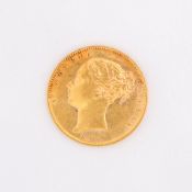 1871 QUEEN VICTORIA FULL GOLD SOVEREIGN