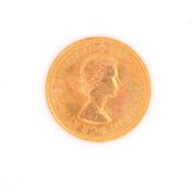 1966 QUEEN ELIZABETH II FULL GOLD SOVEREIGN