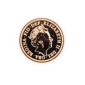 2022 QUEEN ELIZABETH II FULL GOLD SOVEREIGN