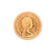 1981 QUEEN ELIZABETH II FULL GOLD SOVEREIGN