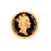 1987 QUEEN ELIZABETH II FULL GOLD SOVEREIGN