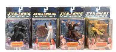 STAR WARS - STAR WARS UNLEASHED - COLLECTION OF ACTION FIGURES