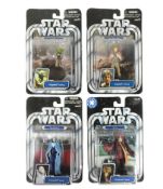 STAR WARS - 2004 CORUSCANT SENATE & DAGOBAH TRAINING MOC FIGURES