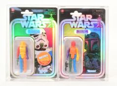 STAR WARS - PROTOTYPE EDITION - MOC CARDED ACTION FIGURES