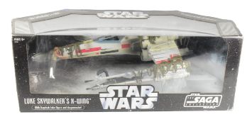 STAR WARS - HASBRO LUKE SKYWALKER'S X-WING WITH DEGOBAH PLAYSET