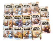 STAR WARS - THE CLONE WARS - CARTOON NETWORK CARDED ACTION FIGURES