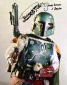 STAR WARS - BOBA FETT DUAL SIGNED 8X10