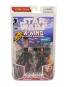 STAR WARS - COMIC PACKS - BOXED ACTION FIGURES & COMIC BOOK