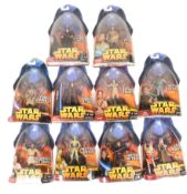 STAR WARS - REVENGE OF THE SITH - CARDED ACTION FIGURES