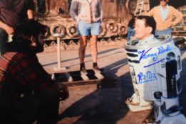 STAR WARS - KENNY BAKER - R2-D2 - AUTOGRAPHED 8X12