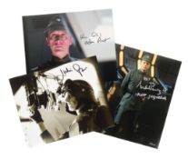 STAR WARS - IMPERIAL OFFICERS - COLLECTON OF SIGNED PHOTOGRAPHS