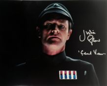 STAR WARS - JULIAN GLOVER - GENERAL VEERS - SIGNED 11X14