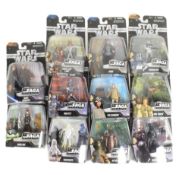 STAR WARS - THE SAGA COLLECTION - CARDED ACTION FIGURES