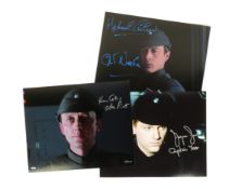 STAR WARS - IMPERIAL OFFICERS - SIGNED PHOTOGRAPH COLLECTION