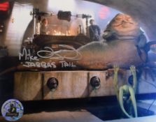 STAR WARS - MIKE EDMONDS - OFFICIAL PIX SIGNED 8X10