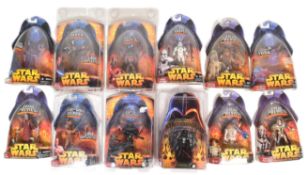 STAR WARS - REVENGE OF THE SITH - COLLECTION OF CARDED ACTION FIGURES