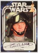 STAR WARS - ROBERT WATTS (D.2024) - OFFICIAL PIX SIGNED CARD