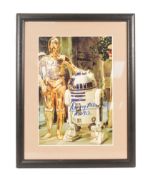 STAR WARS - KENNY BAKER (R2D2) - AUTOGRAPHED PHOTOGRAPH