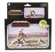 STAR WARS - THE MANDALORIAN - SPEEDER BIKE ACTION FIGURE PLAYSET