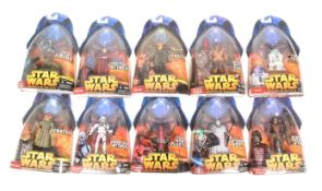 STAR WARS - REVENGE OF THE SITH - CARDED ACTION FIGURES