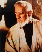 SIR ALEC GUINNESS (1914-2000) - SCARCE STAR WARS SIGNED 8X10