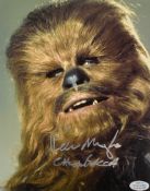 STAR WARS - PETER MAYHEW - CHEWBACCA - SIGNED 8X10