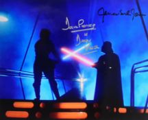 STAR WARS - DARTH VADER - PROWSE & EARL JONES SIGNED 8X10
