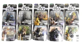 STAR WARS - THE SAGA COLLECTION - CARDED ACTION FIGURES