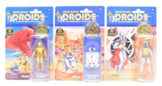 STAR WARS - 2021 KENNER DROIDS RE-ISSUE MOC ACTION FIGURES