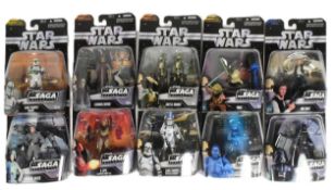 STAR WARS - THE SAGA COLLECTION - CARDED ACTION FIGURES