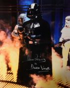 STAR WARS - DAVE PROWSE 1935-2020 - SIGNED DARTH VADER 8X10