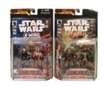 STAR WARS - COMIC PACKS - BOXED ACTION FIGURES & COMIC BOOKS