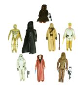 STAR WARS - COLLECTION OF 'FIRST 12' KENNER / PALITOY ACTION FIGURES