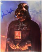 STAR WARS - DARTH VADER - PROWSE & EARL JONES SIGNED 8X10