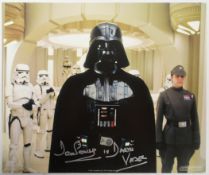 STAR WARS - DAVE PROWSE 1935-2020 - SIGNED DARTH VADER 8X10