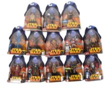 STAR WARS - REVENGE OF THE SITH - COLLECTION OF CARDED ACTION FIGURES