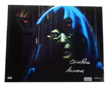 STAR WARS - CLIVE REVELL - AUTOGRAPHED 8X10
