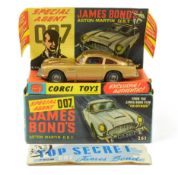 DIECAST - VINTAGE CORGI TOYS DIECAST JAMES BOND ASTON MARTIN DB5