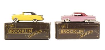 DIECAST - X2 BROOKLIN MODELS 1/43 SCALE DIECAST MODEL CARS