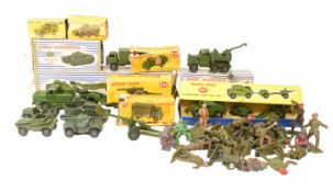DIECAST - COLLECTION OF DINKY TOYS MILITARY DIECAST MODELS