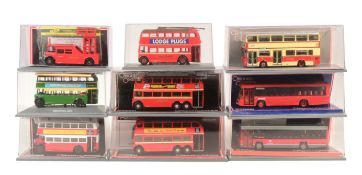 DIECAST - COLLECTION OF 1/76 SCALE DIECAST MODEL BUSES