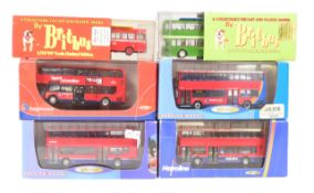 DIECAST - COLLECTION OF 1/76 SCALE DIECAST MODEL BUSES